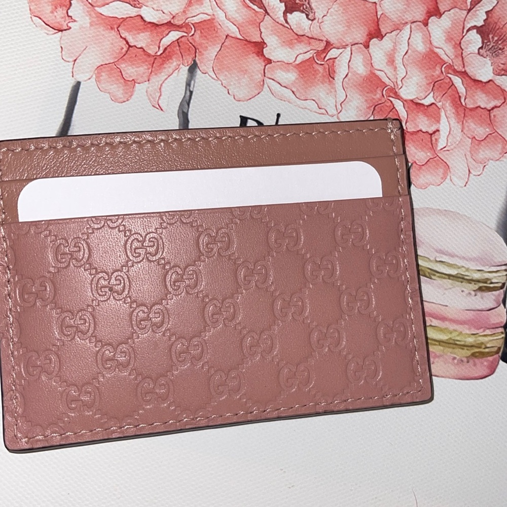 Gucci GG Guccissima Leather Card Holder - Picture 4 of 5